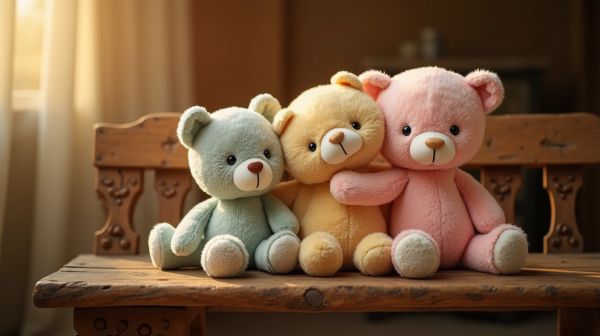 Les peluches qui réchauffent le cœur des petits et grands