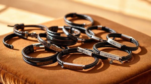 Top 5 bracelets personnalisables pour homme à offrir